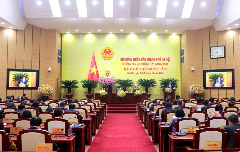 HĐND TP Hà Nội thông qua Nghị quyết về việc thành lập, đặt tên các thôn, tổ dân phố mới.