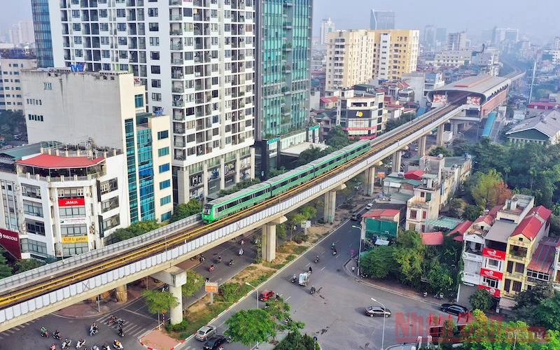 Ngày đầu tiên chạy thử tàu đường sắt Cát Linh – Hà Đông