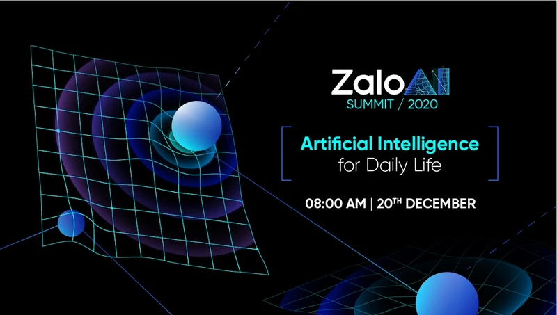 Zalo AI Summit 2020 sẽ được tổ chức vào ngày 20-12 sắp tới.