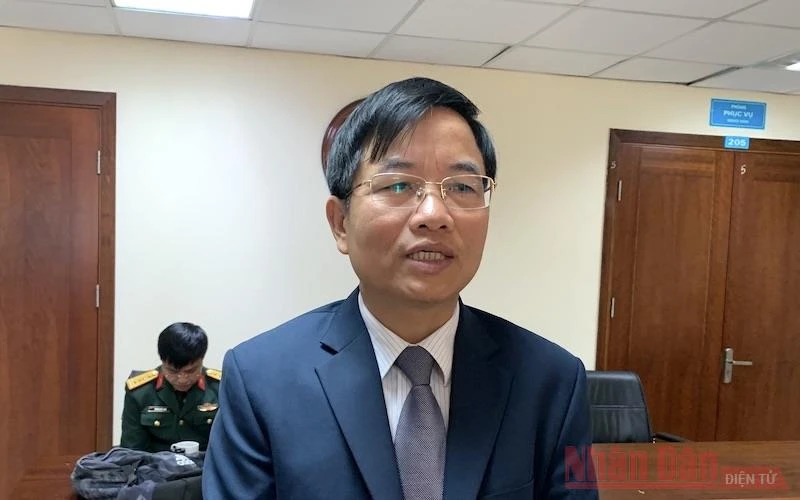 Ông Nguyễn Mạnh Thắng, Phó Tổng Cục trưởng Đường bộ Việt Nam. (Ảnh: BÔNG MAI)