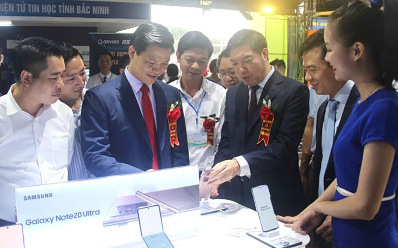 Triển lãm công nghiệp điện tử, viễn thông, công nghệ thông tin - Infotech Bắc Ninh năm 2020.