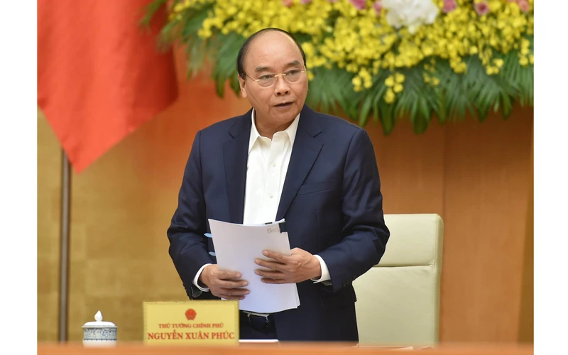 Thủ tướng Nguyễn Xuân Phúc chủ trì phiên họp Chính phủ thường kỳ tháng 12 
