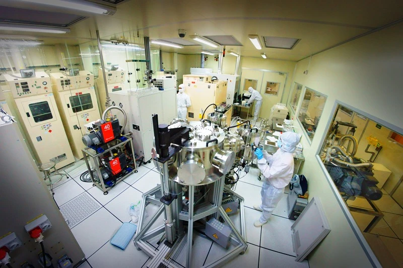 Phòng nghiên cứu công nghệ Nano hiện đại của ĐHQG TP Hồ Chí Minh.