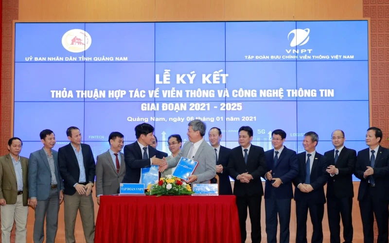Quảng Nam đổi thay sau năm năm hợp tác với VNPT