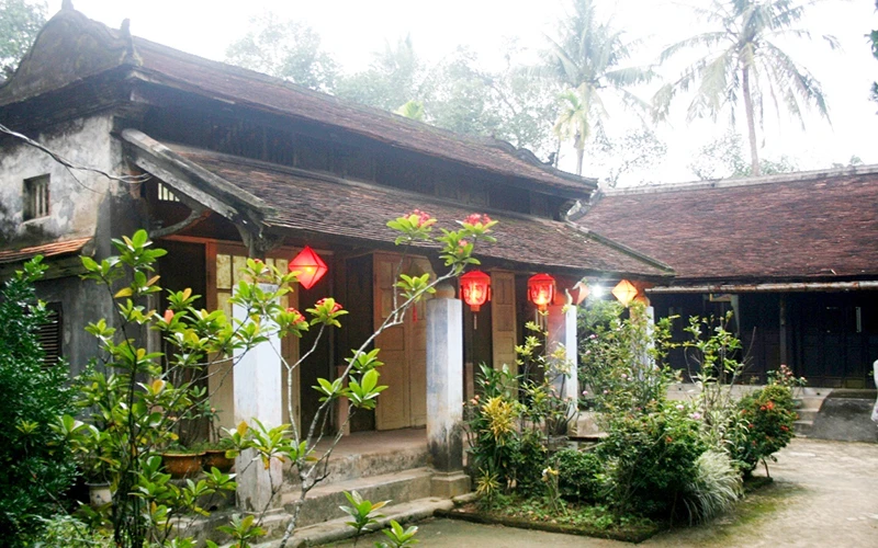 Ngôi nhà rường cổ của bà Lê Thị Túy ở số 2/3 Phú Mộng, phường Kim Long, TP Huế.