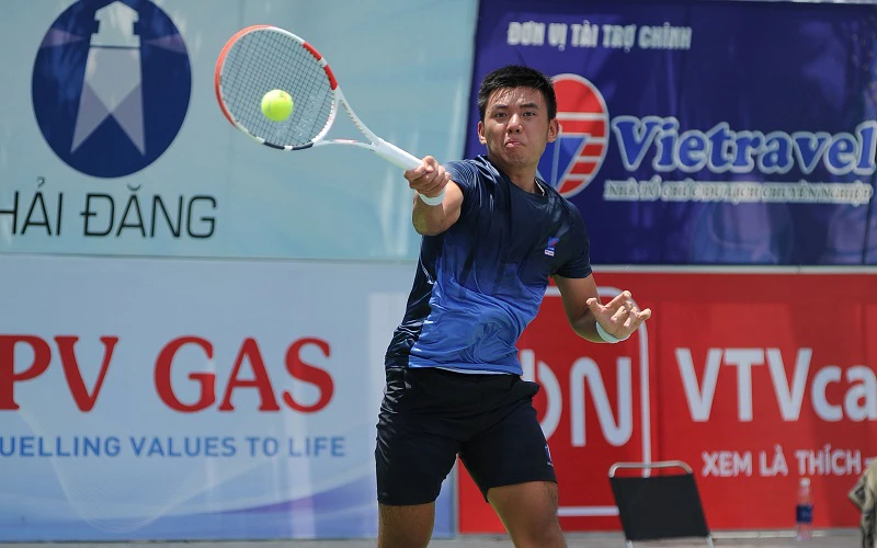 Giải đấu quy tụ các tay vợt hàng đầu của làng banh nỉ nước nhà, bao gồm tay vợt số 1 Việt Nam Lý Hoàng Nam. (Ảnh: VTF)