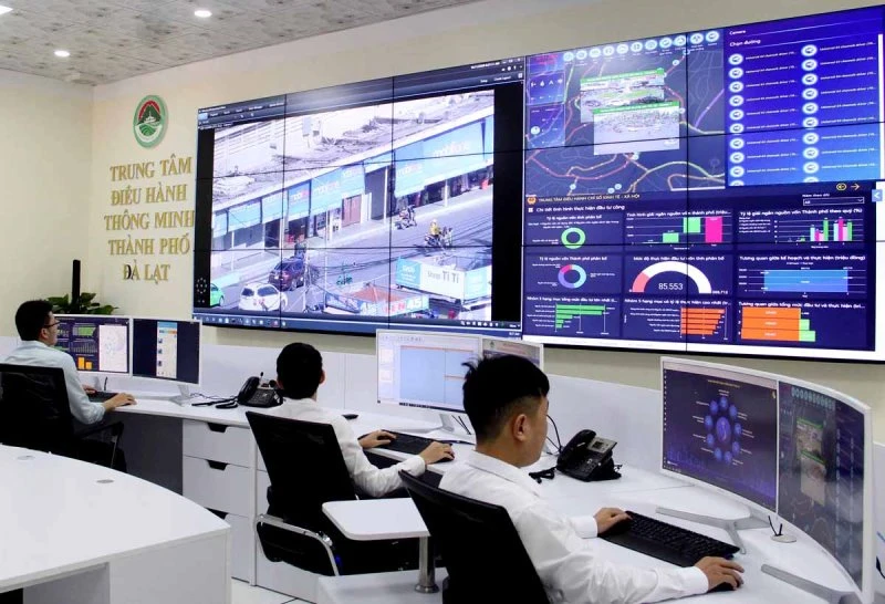 Trung tâm điều hành giáo dục thông minh tại TP Đà Lạt, Lâm Đồng.