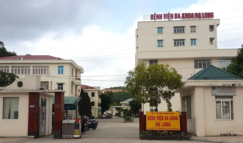 Bệnh viện dã chiến số 3 tại phường Hoành Bồ, TP Hạ Long.