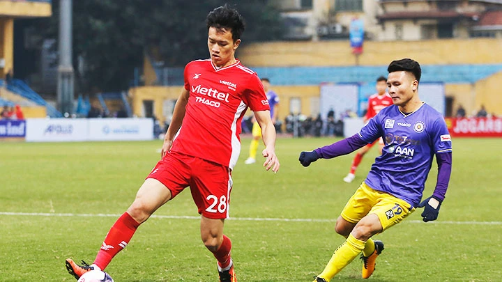 CLB Viettel và CLB Hà Nội sẽ tham gia tranh tài tại AFC Champions League và AFC Cup. Ảnh: LÊ MINH