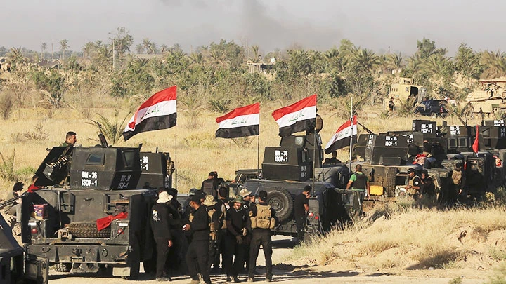 Một chiến dịch truy quét IS của quân đội Chính phủ Iraq. Ảnh: AP