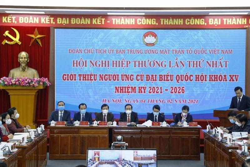 Đoàn Chủ tịch Ủy ban T.Ư MTTQ Việt Nam tổ chức Hội nghị hiệp thương lần thứ nhất