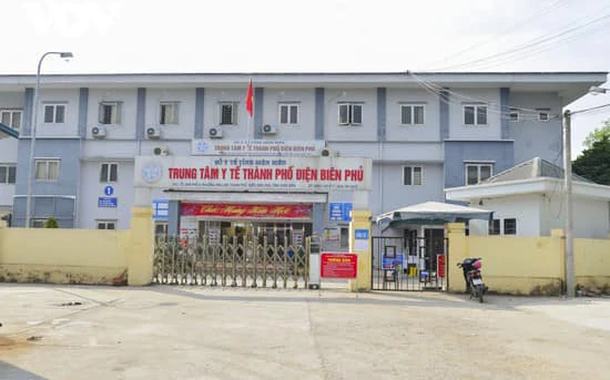 Trung tâm y tế TP Điện Biên Phủ làm bệnh viện dã chiến.