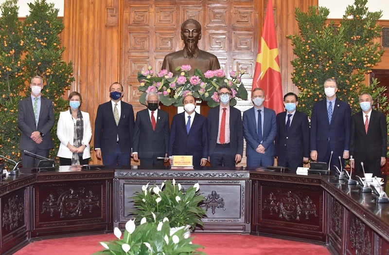 Thủ tướng tiếp Đại sứ, Trưởng đại diện các tổ chức LHQ tại Việt Nam