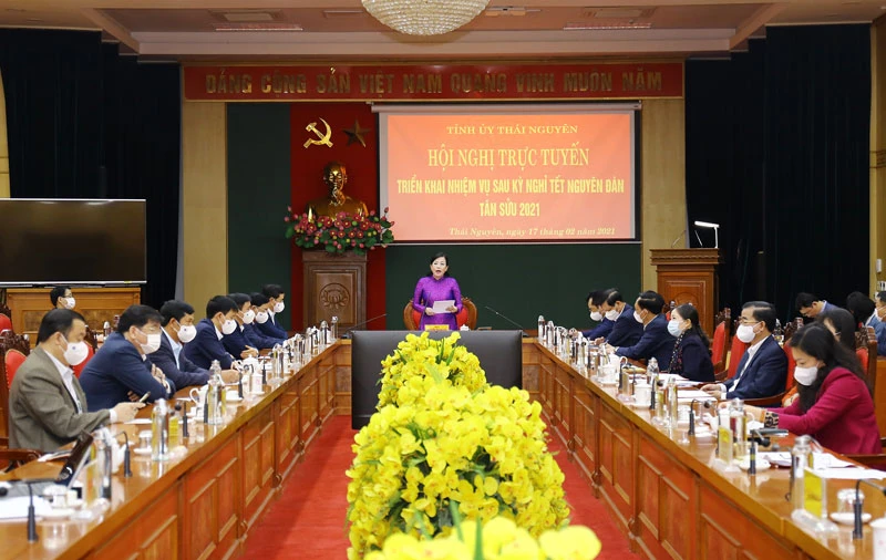 Bí thư Tỉnh ủy Thái Nguyên Nguyễn Thanh Hải chỉ đạo xử nghiêm người đăng thông tin giả mạo về phòng, chống dịch Covid-19.