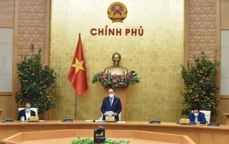 Thủ tướng Nguyễn Xuân Phúc: Triển khai ngay, quyết liệt, đồng bộ Nghị quyết Đại hội XIII của Đảng