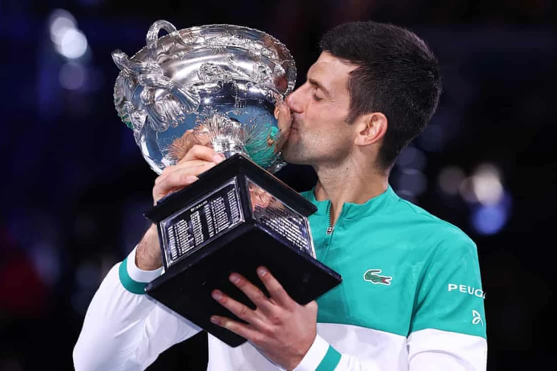 Djokovic đã có danh hiệu Grand Slam thứ 18 trong sự nghiệp. (Ảnh: Guardian)