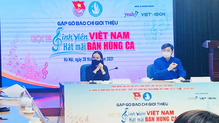 Cuộc thi sáng tác nhạc “Sinh viên Việt Nam - hát mãi bản hùng ca”