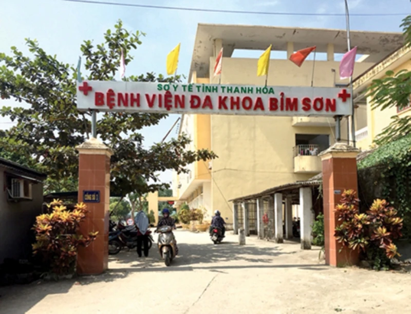 Bệnh viện Đa khoa Bỉm Sơn, tỉnh Thanh Hóa.