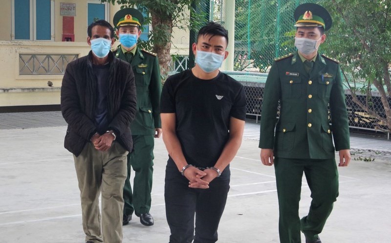 Đối tượng Xiêng Phôm My và Nguyễn Thái Dương bị bắt giữ.