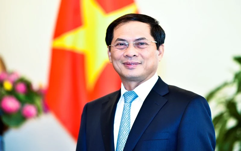 Đồng chí Bùi Thanh Sơn, Ủy viên Ban Chấp hành Trung ương Đảng, Thứ trưởng Thường trực Bộ Ngoại giao. (Ảnh: Bộ Ngoại giao)
