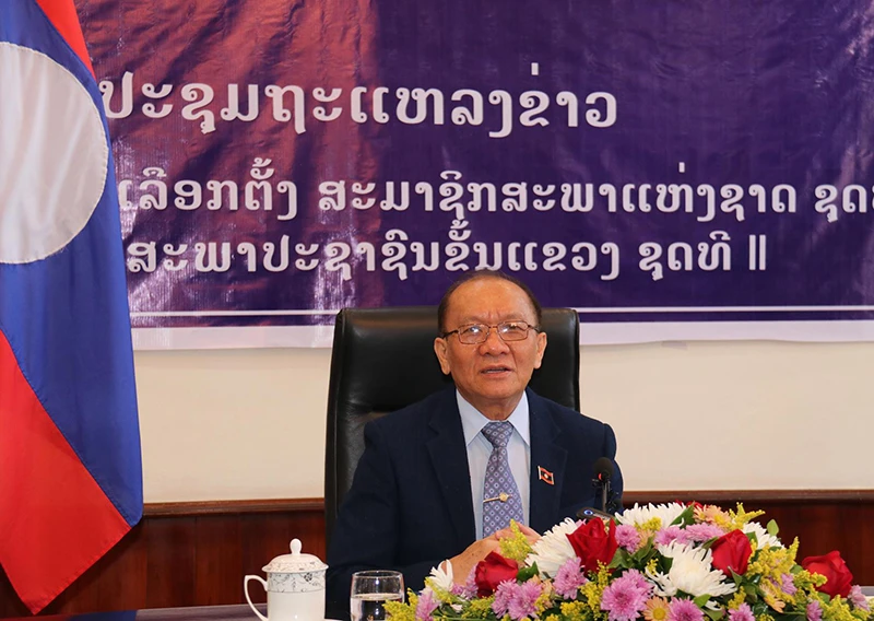 TS Somphu Duongsavan khẳng định, bầu cử Quốc hội Lào khóa IX và Hội đồng nhân dân tỉnh khóa II đã thành công tốt đẹp.