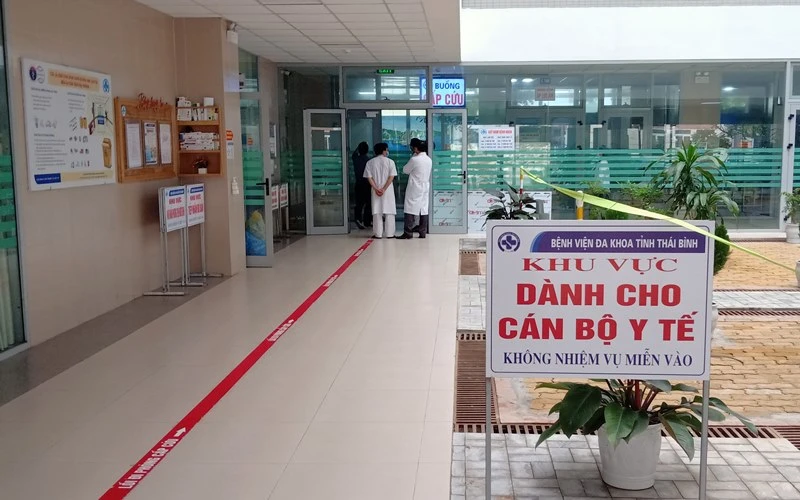 Khoa Truyền nhiễm, Bệnh viện Đa khoa tỉnh Thái Bình đang điều trị cho BN 2.148.