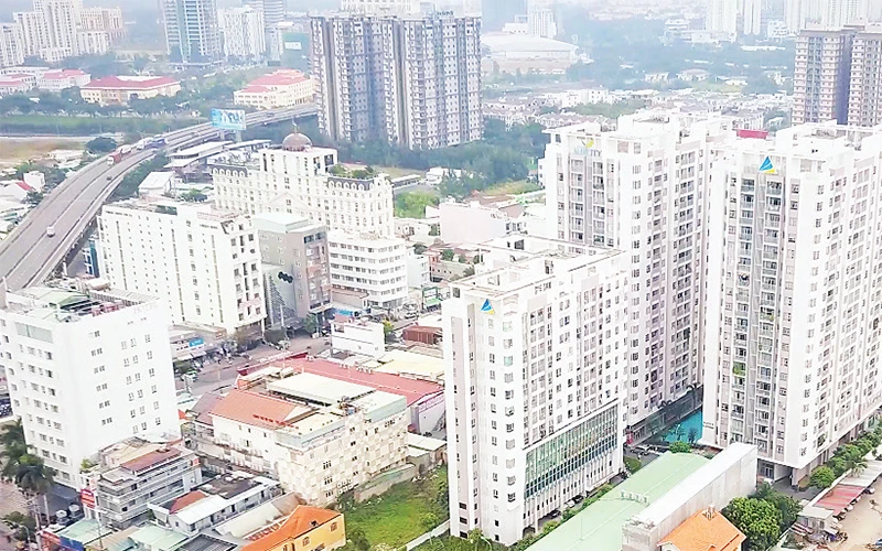Ðiều chỉnh phương pháp thẩm định sẽ giúp bảng giá đất khách quan, sát với thị trường. Trong ảnh: Một góc TP Thủ Ðức, thuộc TP Hồ Chí Minh.
