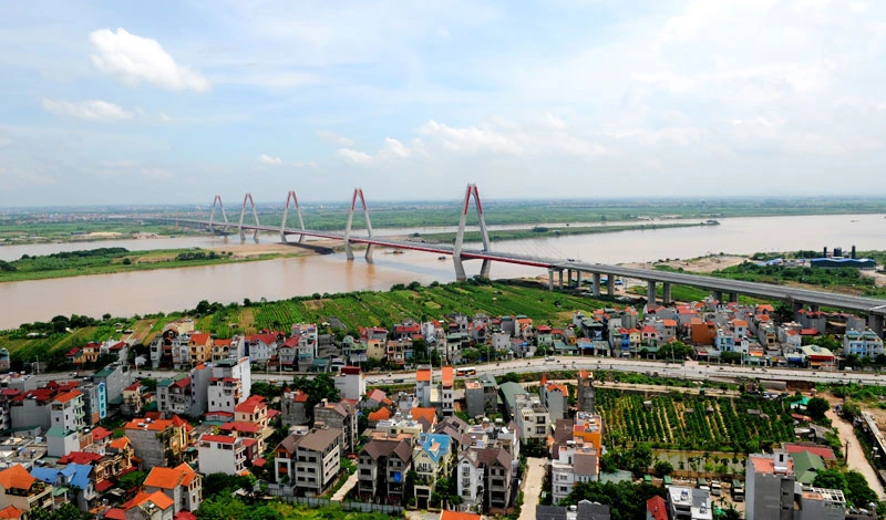 Quy hoạch phân khu sông Hồng sẽ tạo lập diện mạo đô thị hai bên sông Hồng.