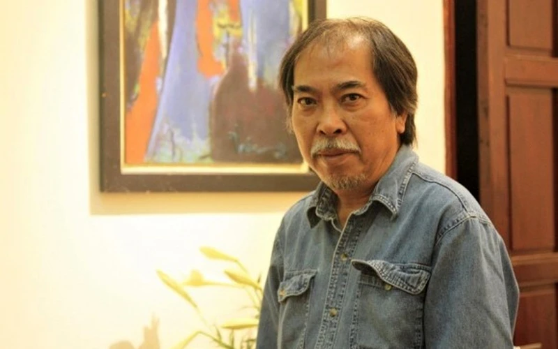 Nhà thơ Nguyễn Quang Thiều, Chủ tịch Hội Nhà văn Việt Nam.