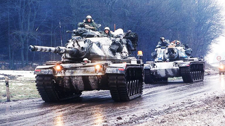 Xe tăng của NATO tham gia cuộc tập trận “Able Archer” năm 1983. Ảnh: WIKIPEDIA