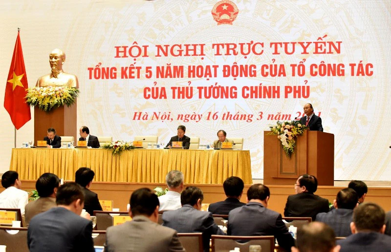 Hội nghị tổng kết 5 năm hoạt động Tổ công tác của Thủ tướng Chính phủ