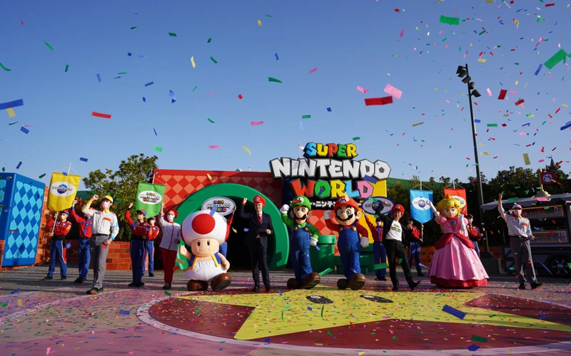 Điều gì hấp dẫn bên trong công viên chủ đề Mario ở Nhật Bản?