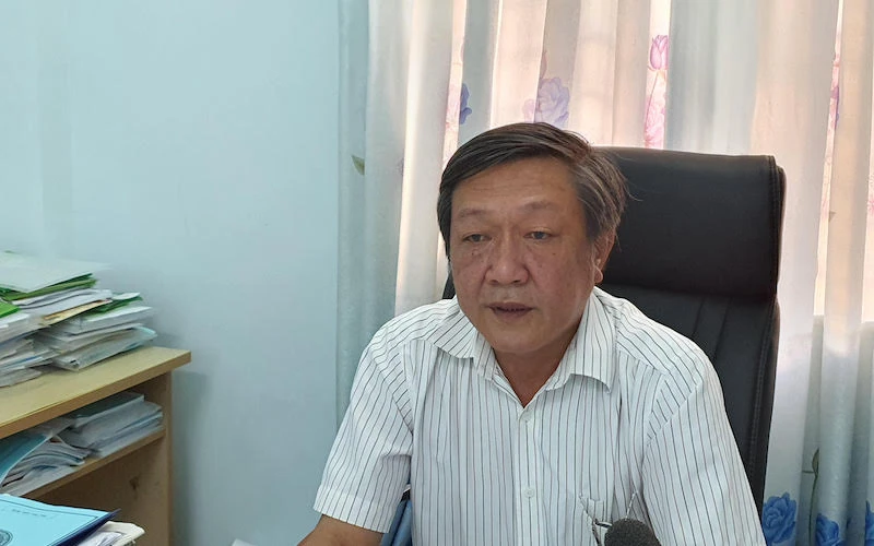 BS Trần Ngọc Dưng, Phó Giám đốc Sở Y tế Phú Yên. 