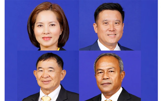 Các thành viên mới được bổ nhiệm của Chính phủ Thái Lan. (Ảnh: Nation)