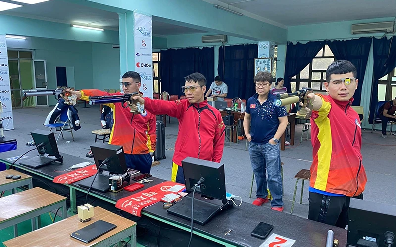  Bắn súng Việt Nam tập trung toàn lực hướng tới SEA Games 31.
