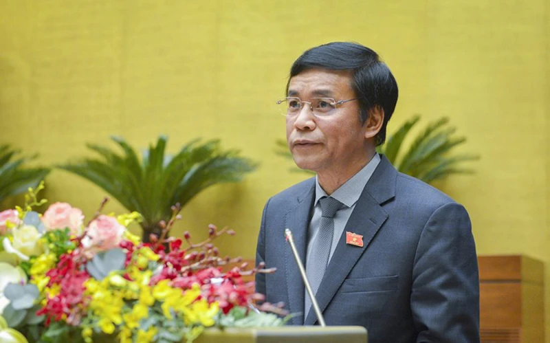 Tổng Thư ký Quốc hội Nguyễn Hạnh Phúc. Ảnh: quochoi.vn