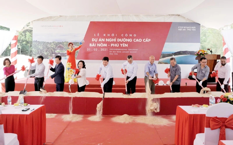 Phú Yên khởi công Dự án nghỉ dưỡng cao cấp Bãi Nồm