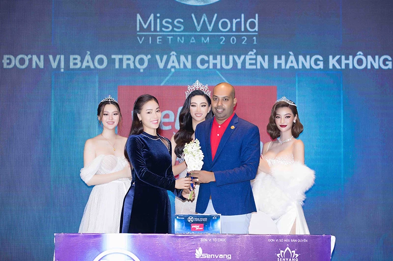 Vietjet Air bảo trợ vận chuyển hàng không cuộc thi Miss World Vietnam 2021