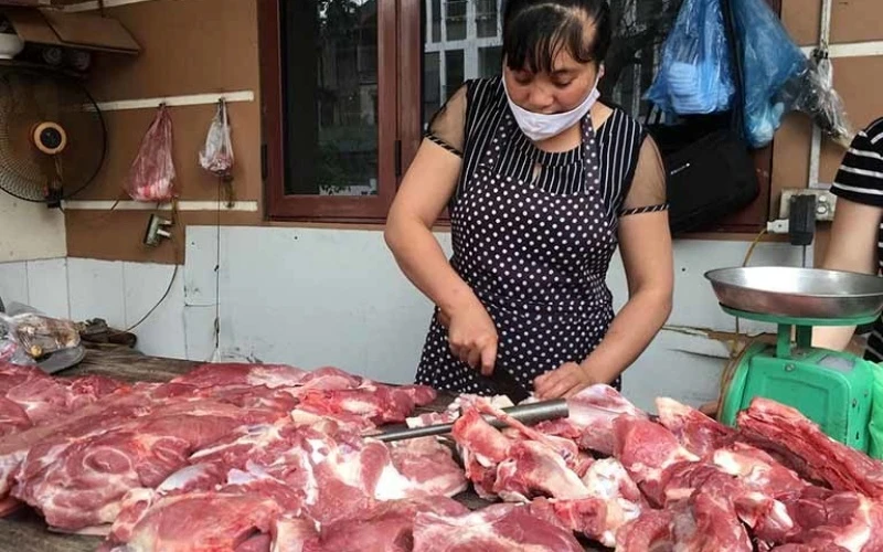 Trong tháng 3 giá thịt lợn hơi có xu hướng giảm từ 1.000 đến 3.000/kg.