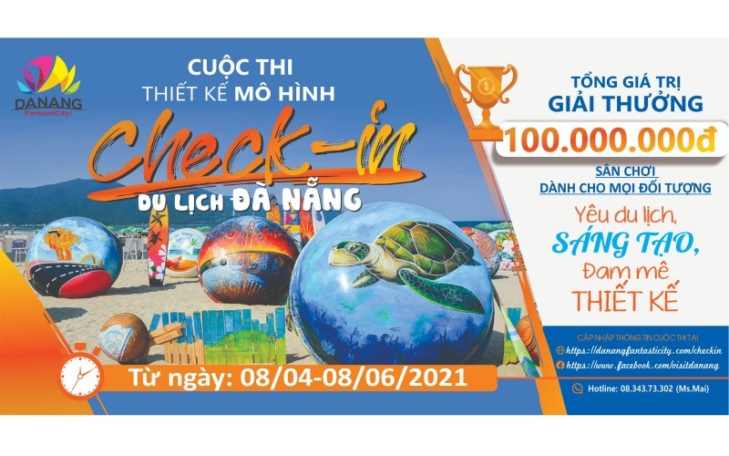 Phát động cuộc thi Thiết kế mô hình check-in du lịch Đà Nẵng.