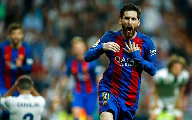 Lionel Messi đang nắm giữ kỷ lục 26 bàn vào lưới Real. (Ảnh: Getty Images)