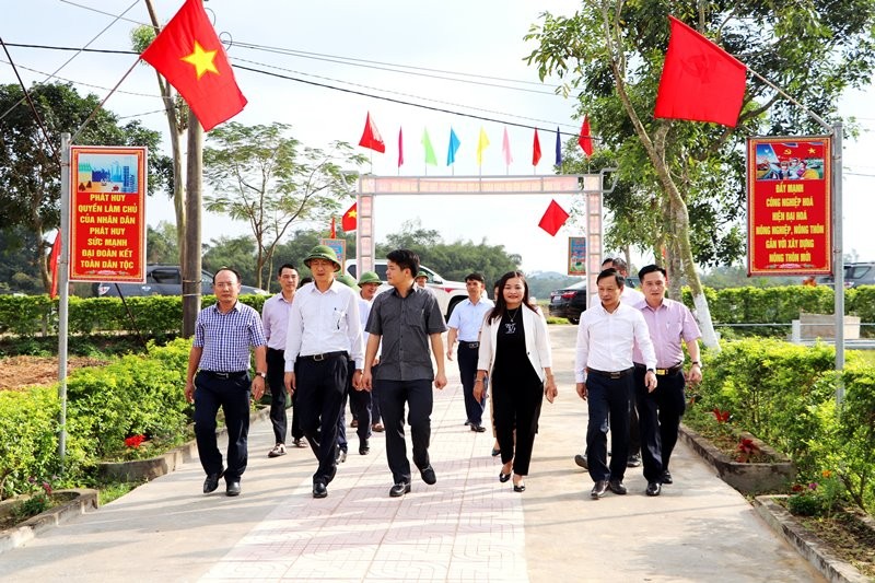 Diện mạo huyện nghèo Vũ Quang đổi thay nhờ NTM.