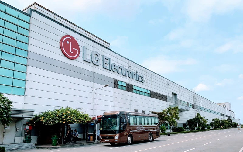 Công ty LGE tại Hải Phòng.