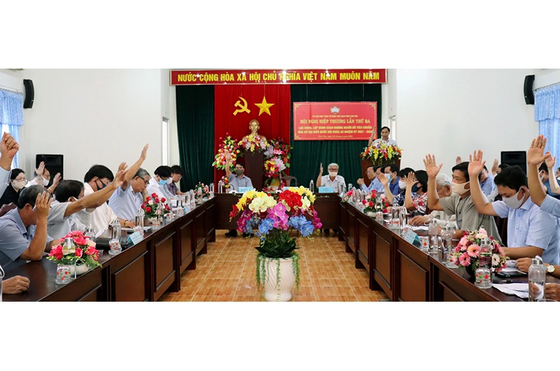 Phú Yên hiệp thương lần ba, chốt danh sách người ứng cử đại biểu Quốc hội và HĐND tỉnh