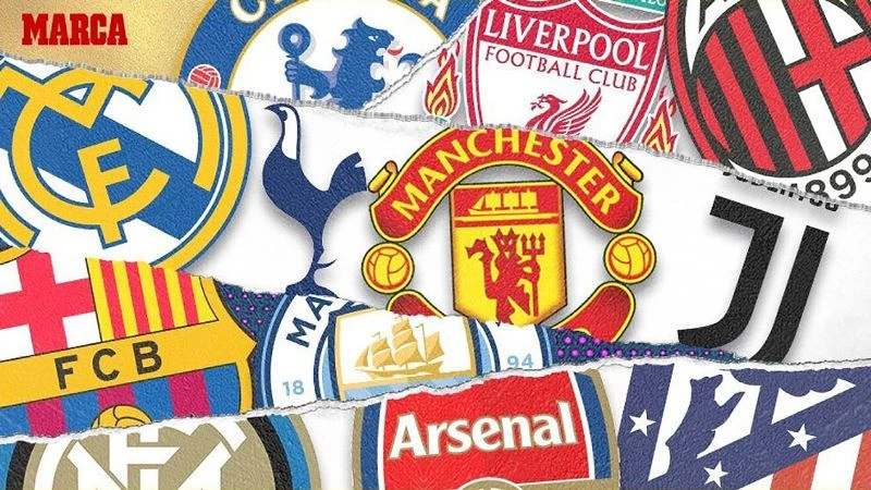 Các CLB lớn thao túng bóng đá châu Âu bằng giải đấu mang tên Super League. (Ảnh: Marca)
