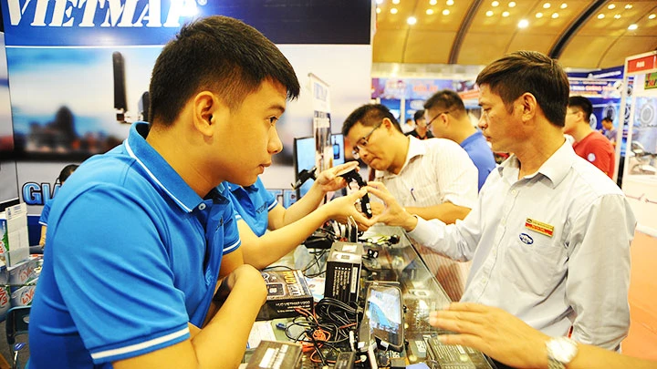 Các sản phẩm Việt dần xác lập được vị trí trên thị trường công nghệ số. Ảnh: NAM HẢI