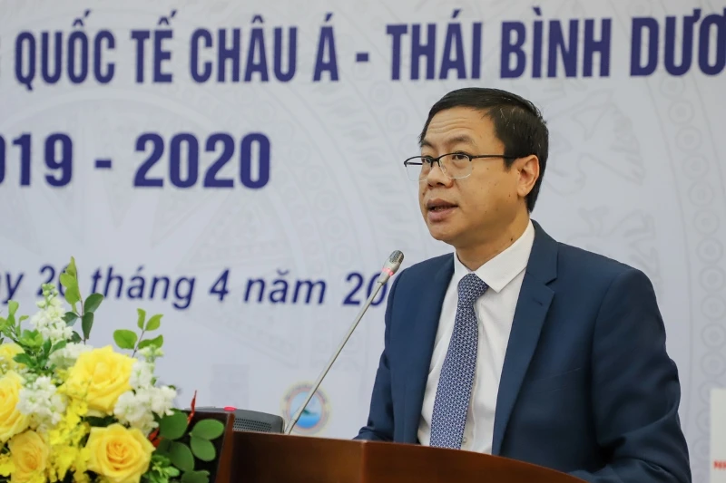 Thứ trưởng Khoa học và Công nghệ Lê Xuân Định phát biểu tại lễ công bố.