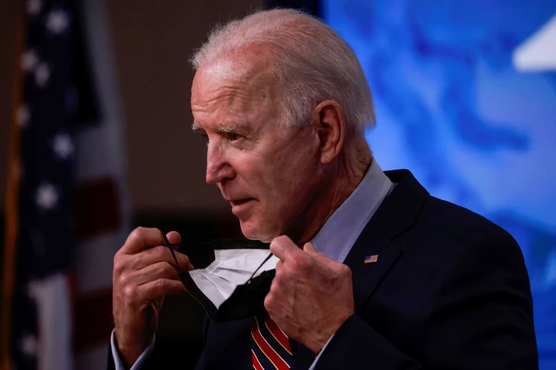 Tổng thống Mỹ Joe Biden tại Nhà trắng ngày 21-4. Ảnh: Reuters.