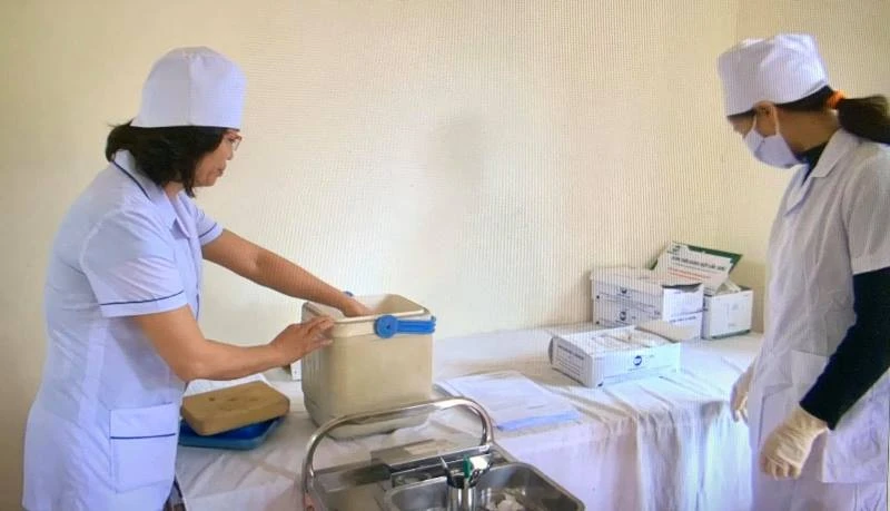 Lực lượng y tế cơ sở đã được Sở Y tế tỉnh Nam Định tập huấn, hướng dẫn, sẵn sàng tổ chức tiêm vaccine phòng Covid-19.