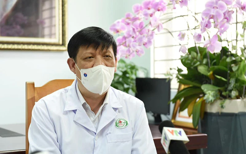 GS, TS Nguyễn Thanh Long - Phó Trưởng Ban Thường trực Ban Chỉ đạo Quốc gia phòng, chống dịch Covid-19, Bộ trưởng Y tế.